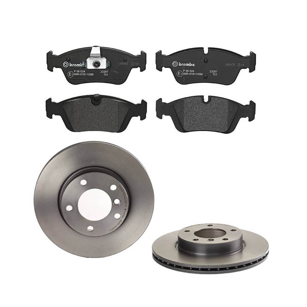 Bremsscheiben + Bremsbeläge BREMBO für BMW