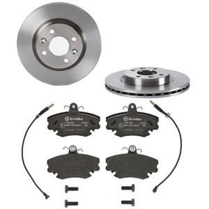 Bremsscheiben + Bremsbeläge BREMBO für Dacia und Renault.