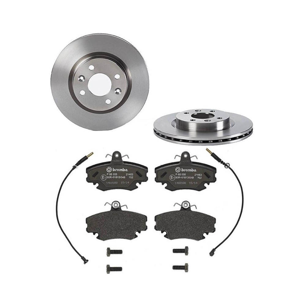 Bremsscheiben + Bremsbeläge BREMBO für Dacia und Renault.