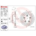 BREMBO COATED DISC LINE Bremsscheibe 09.6665.11