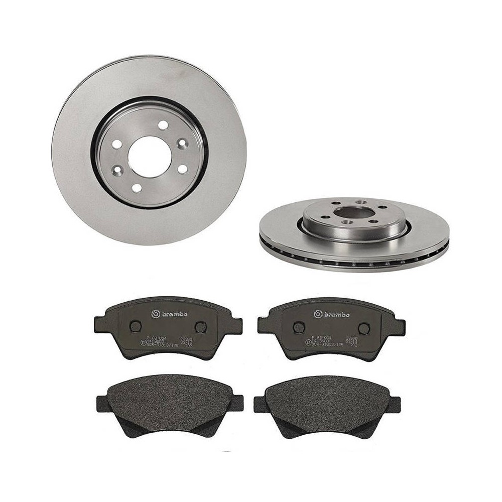 Bremsscheiben und Bremsbeläge BREMBO für  Renault, Scenic, Megane, Kangoo