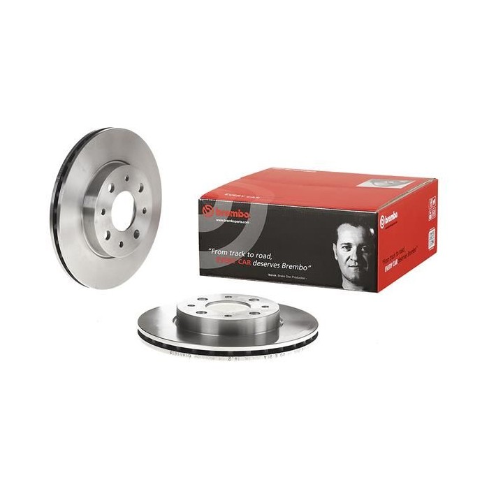 BREMBO Bremsscheibe 09.8616.10, Fiat, Ford