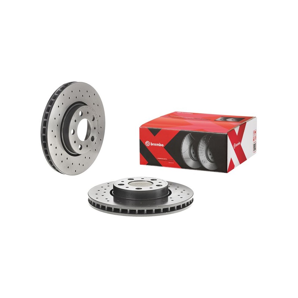 BREMBO XTRA LINE Bremsscheibe 09.8633.1X