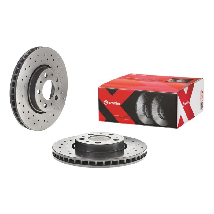 BREMBO XTRA LINE Bremsscheibe 09.8633.1X