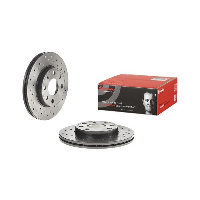 BREMBO XTRA LINE Bremsscheibe 09.8635.1X