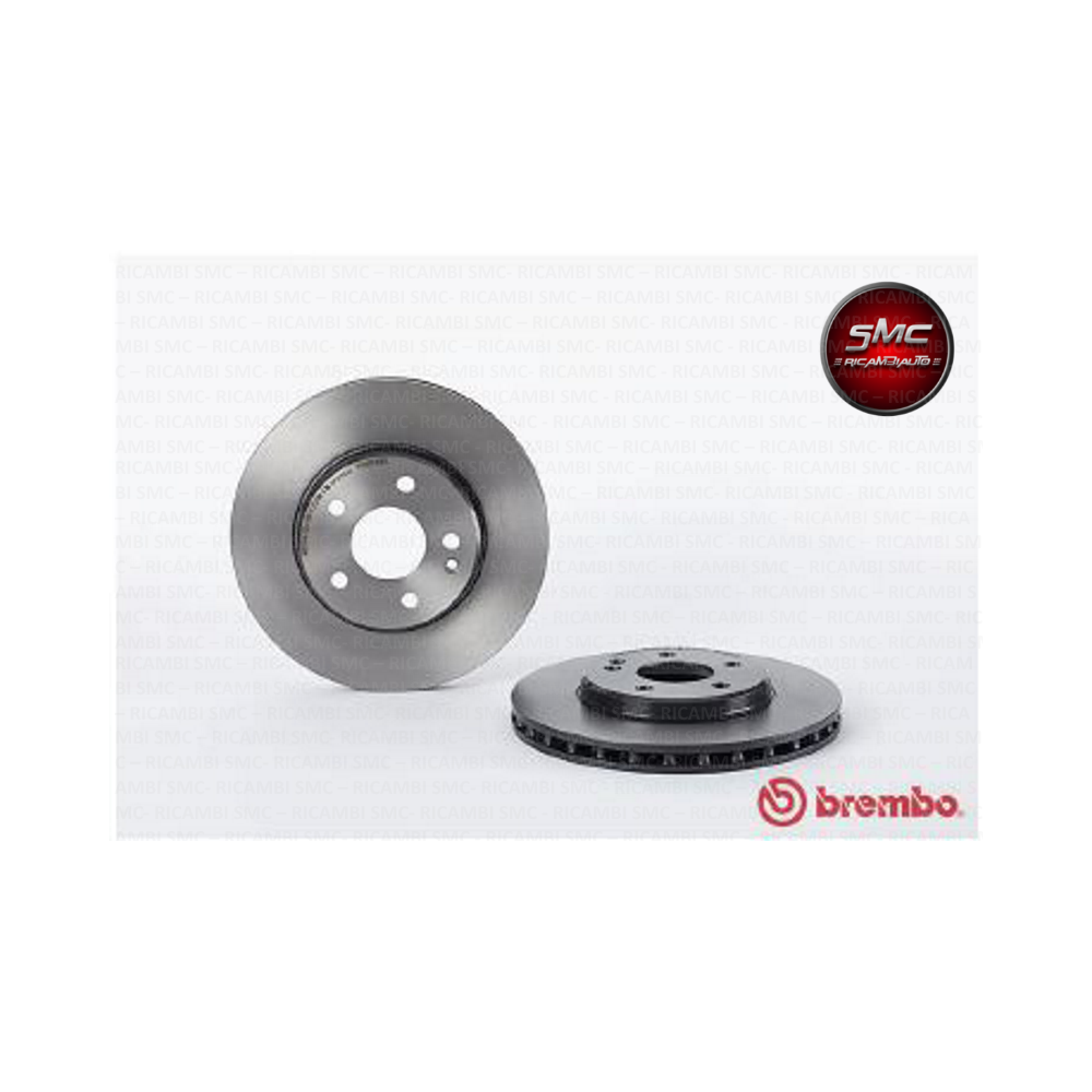 BREMBO COATED DISC LINE Bremsscheibe 09.8681.11, mercedes