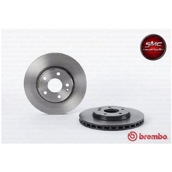 BREMBO COATED DISC LINE Bremsscheibe 09.8681.11, mercedes