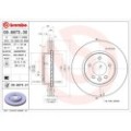 BREMBO COATED DISC LINE Bremsscheibe 09.8873.31