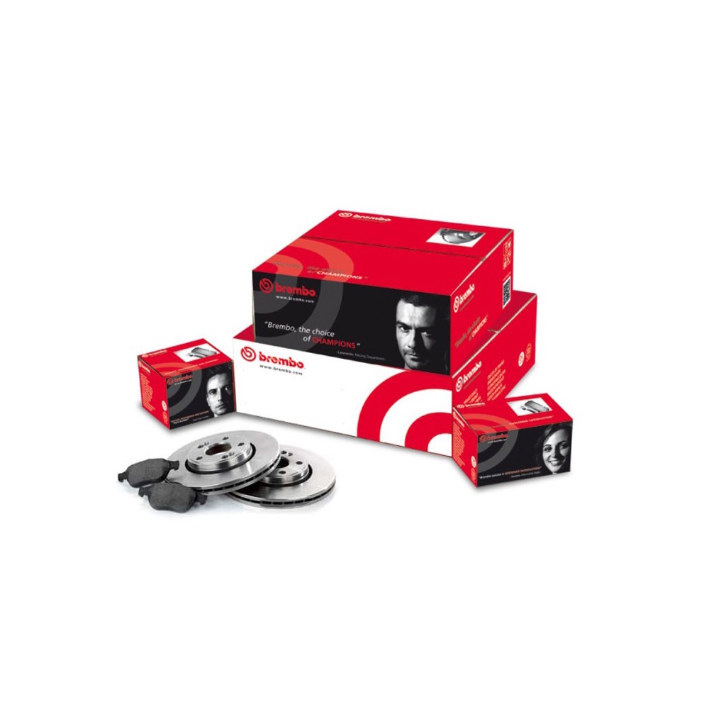 Brembo Bremsensatz für Audi, Seat, Skoda