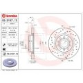 BREMBO XTRA LINE Bremsscheibe 09.9167.1X