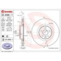 BREMBO COATED DISC LINE Bremsscheibe 09.9586.11