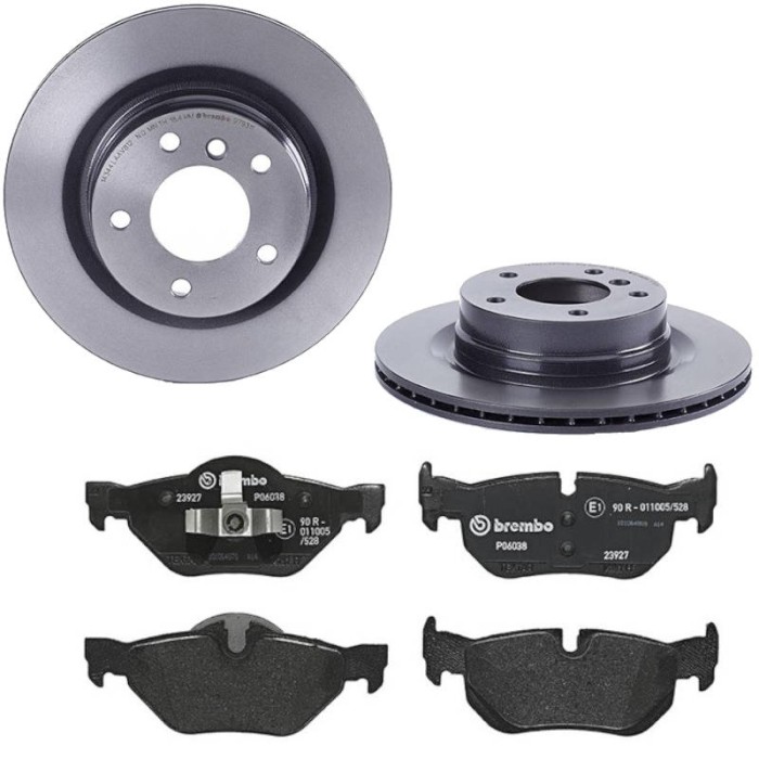 Bremsscheiben und Bremsbeläge BREMBO für BMW 1