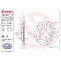 BREMBO COATED DISC LINE Bremsscheibe 09.A047.11