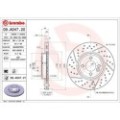 BREMBO COATED DISC LINE Bremsscheibe 09.A047.21