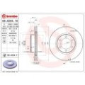 BREMBO COATED DISC LINE Bremsscheibe 09.A204.11