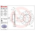 BREMBO COATED DISC LINE Bremsscheibe 09.A613.51