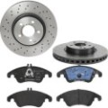 Brembo Bremsscheiben + Bremsbeläge Mercedes Classe E