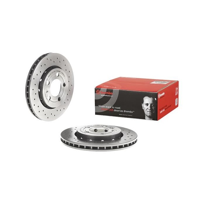 BREMBO XTRA LINE Bremsscheibe 09.A652.1X