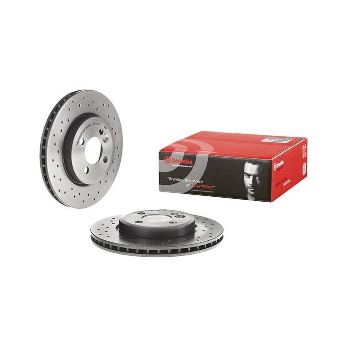 BREMBO XTRA LINE Bremsscheibe 09.A761.1X