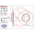 BREMBO Bremsscheibe 09.A820.10