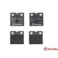 BREMBO Bremsbelagsatz, Scheibenfeststellbremse P02001