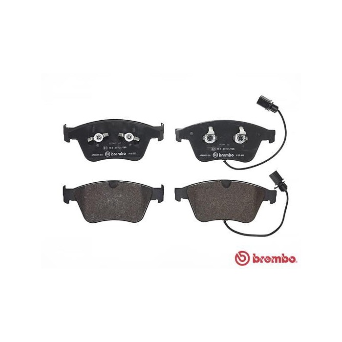 BREMBO Bremsbelagsatz, Scheibenbremse P05003