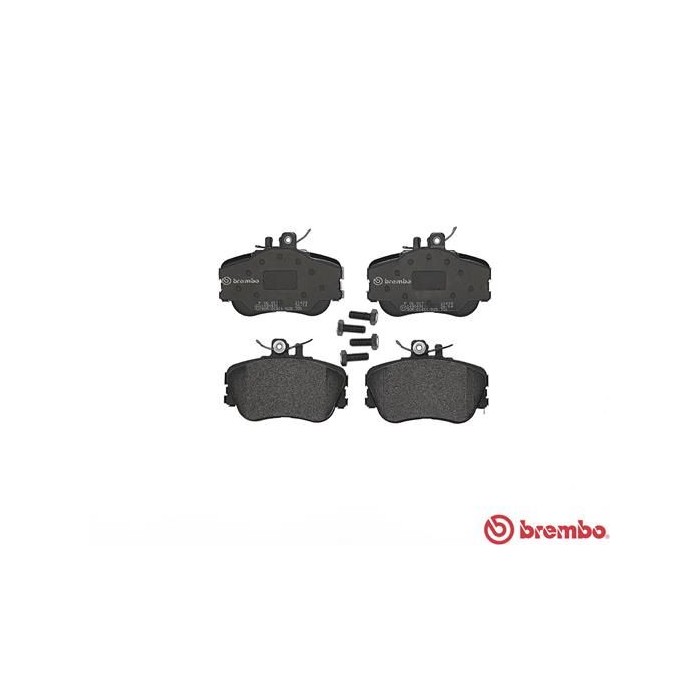 BREMBO Bremsbelagsatz, Scheibenbremse P06017