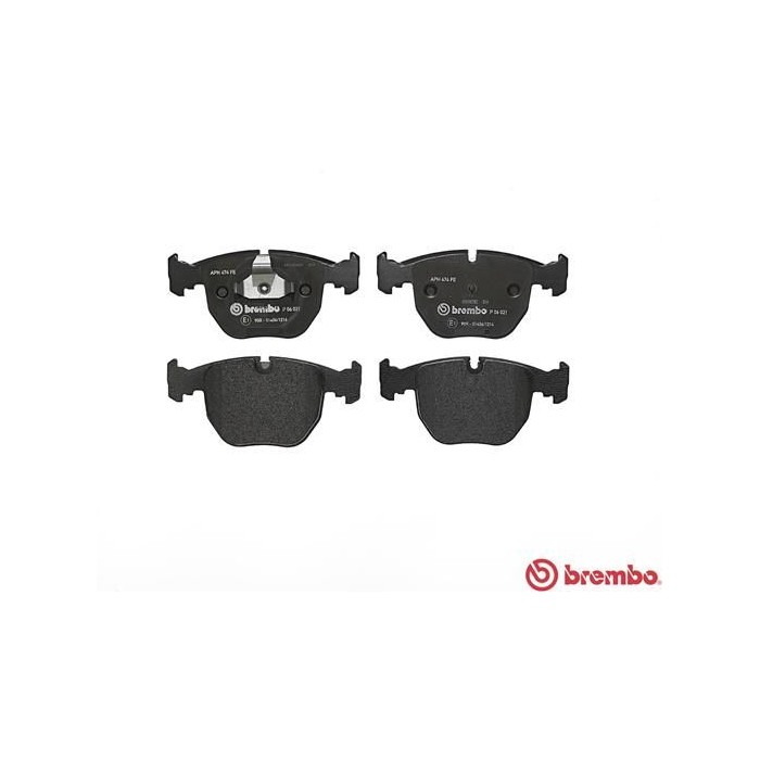 BREMBO Bremsbelagsatz, Scheibenbremse P06021