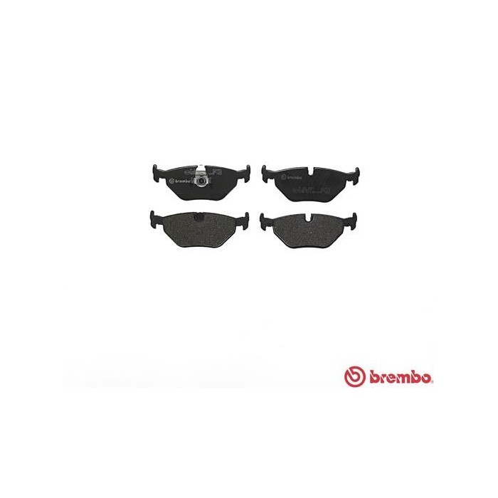 BREMBO Bremsbelagsatz, Scheibenbremse P06023