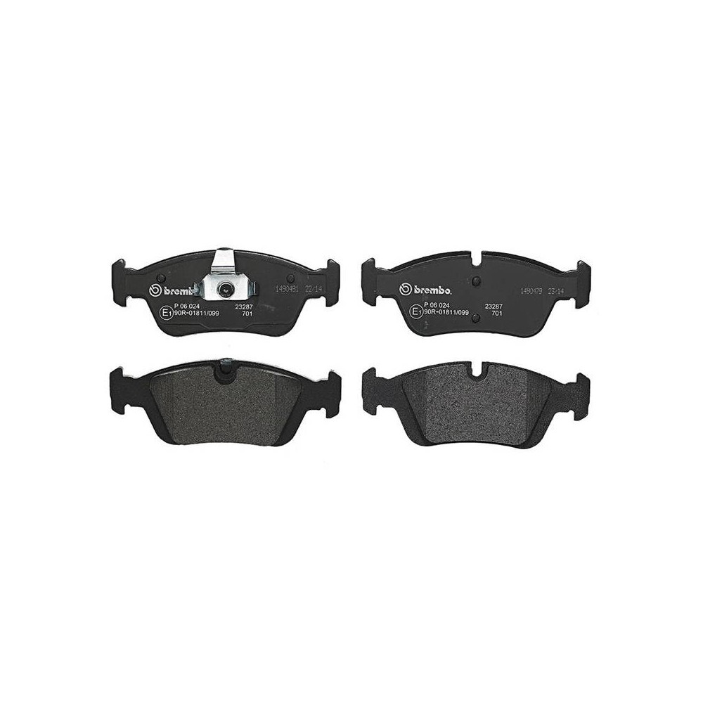 BREMBO Bremsbelagsatz P06024 Bmw 3, Z3