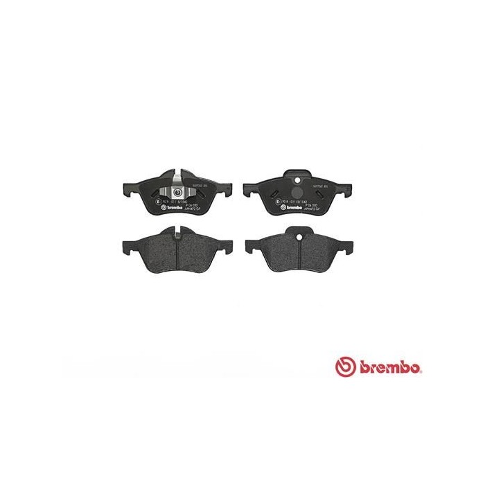 BREMBO Bremsbelagsatz, Scheibenbremse P06030