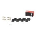 BREMBO Bremsbelagsatz, Scheibenbremse P06034