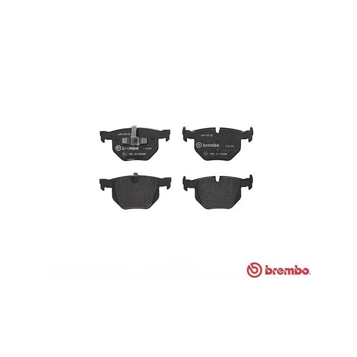 BREMBO Bremsbelagsatz, Scheibenbremse P06039