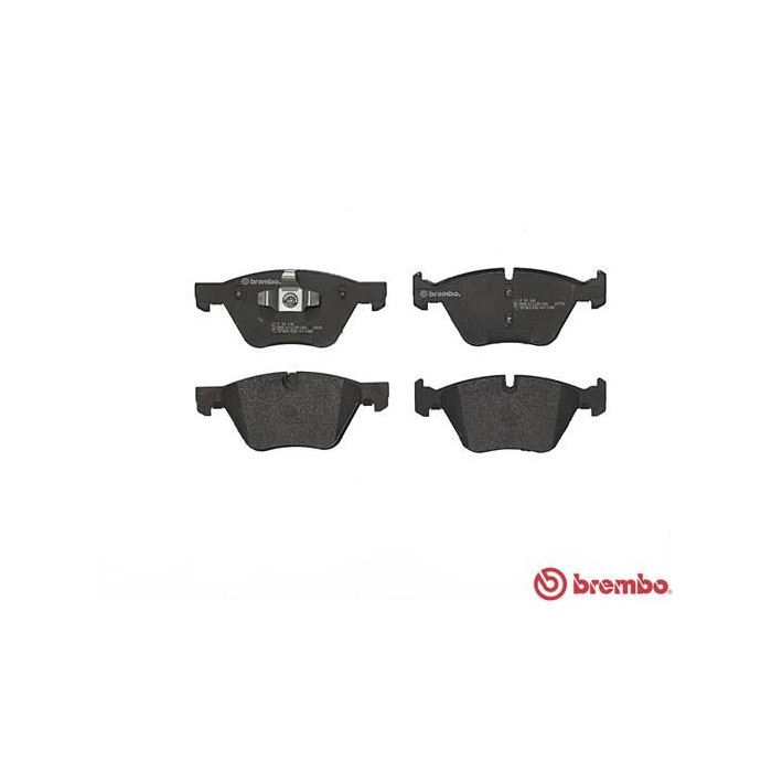 BREMBO Bremsbelagsatz, Scheibenbremse P06040