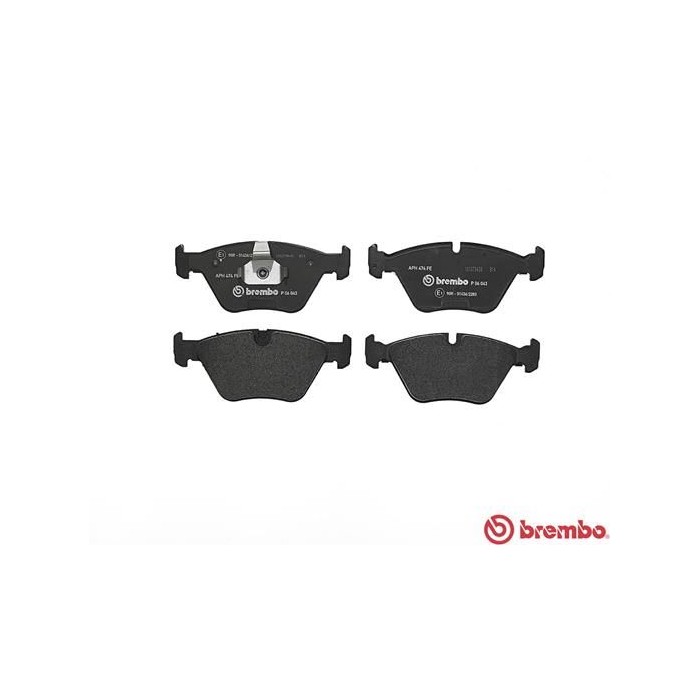 BREMBO Bremsbelagsatz, Scheibenbremse P06043