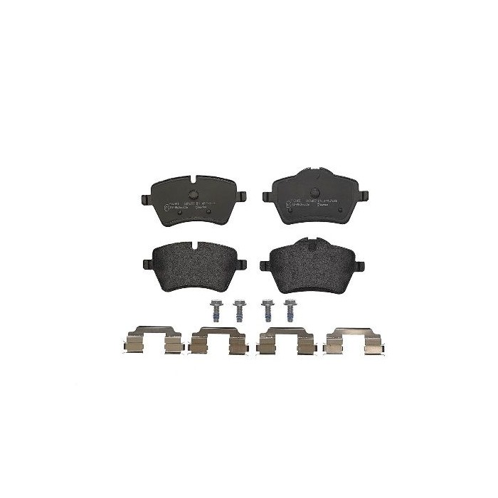 BREMBO Bremsbelagsatz, Scheibenbremse P06051