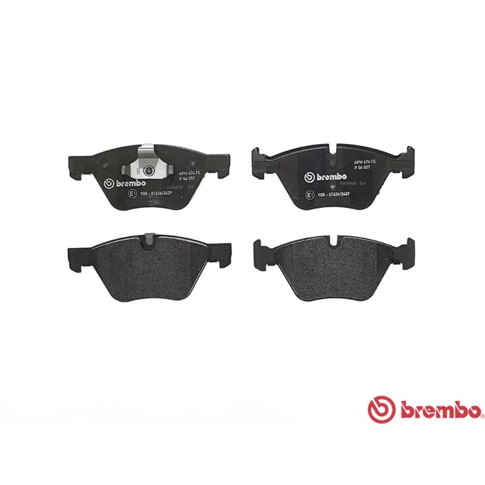 BREMBO Bremsbelagsatz, Scheibenbremse P06057