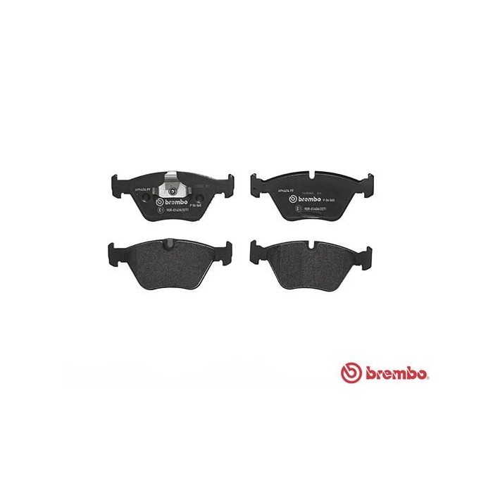 BREMBO Bremsbelagsatz, Scheibenbremse P06065