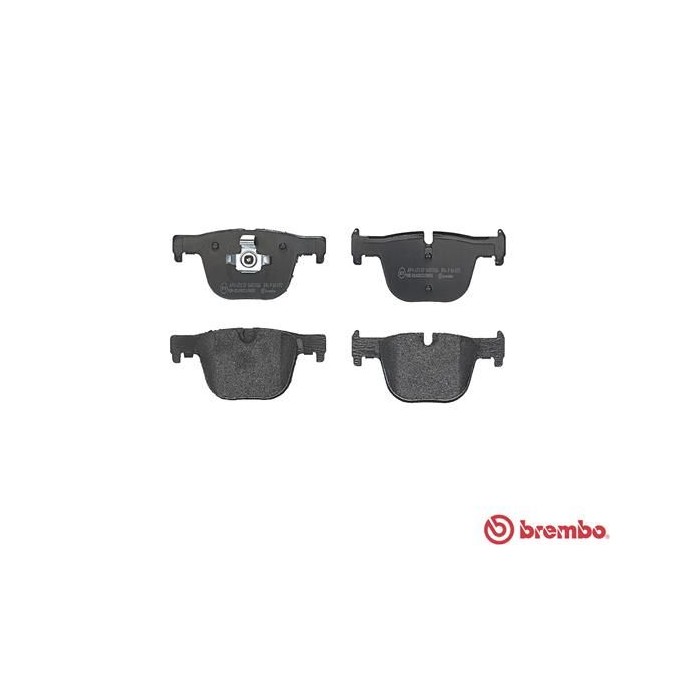 BREMBO Bremsbelagsatz, Scheibenbremse P06072