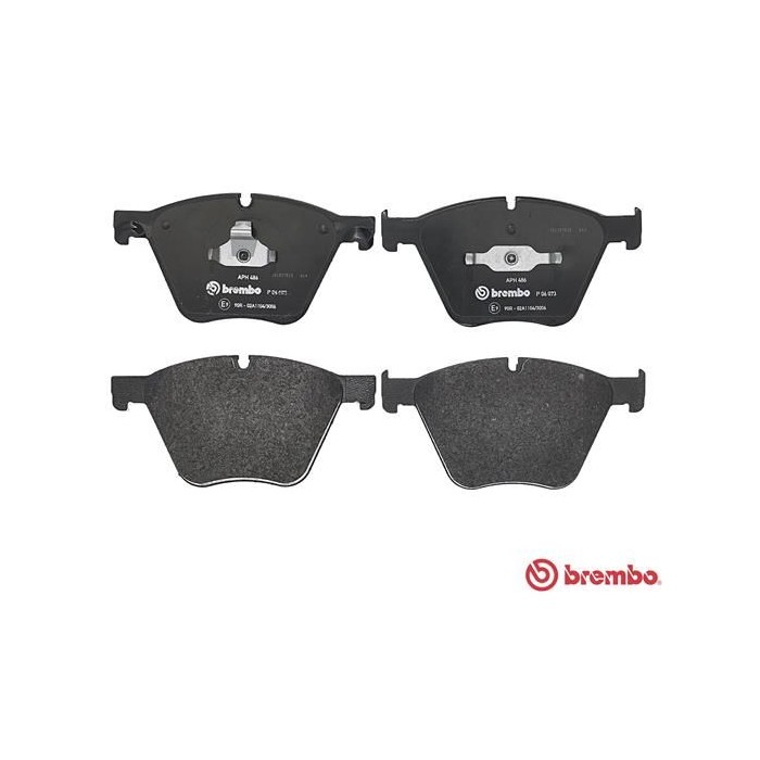 BREMBO Bremsbelagsatz, Scheibenbremse P06073