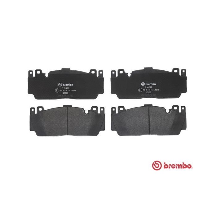 BREMBO Bremsbelagsatz, Scheibenbremse P06079