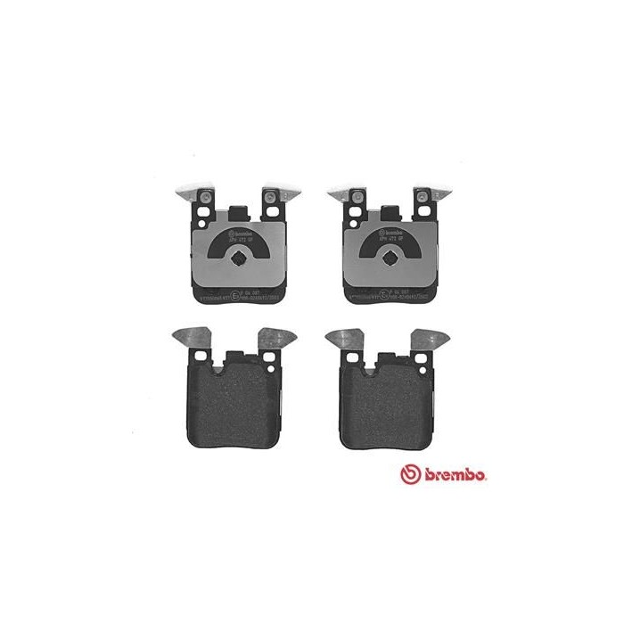 BREMBO BREMSBELÄGE, RICHTUNGSGEBUNDEN Bremsbelagsatz, Scheibenbremse P06087
