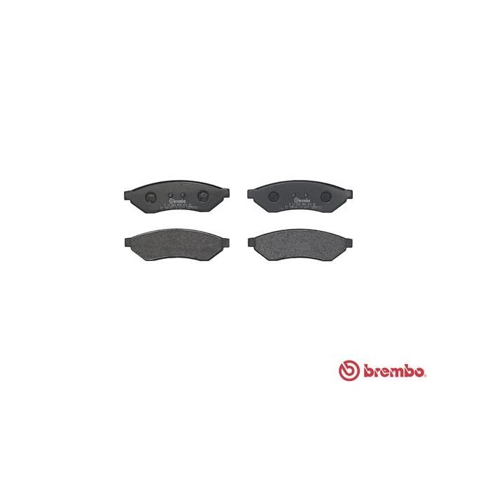 BREMBO Bremsbelagsatz, Scheibenbremse P10008