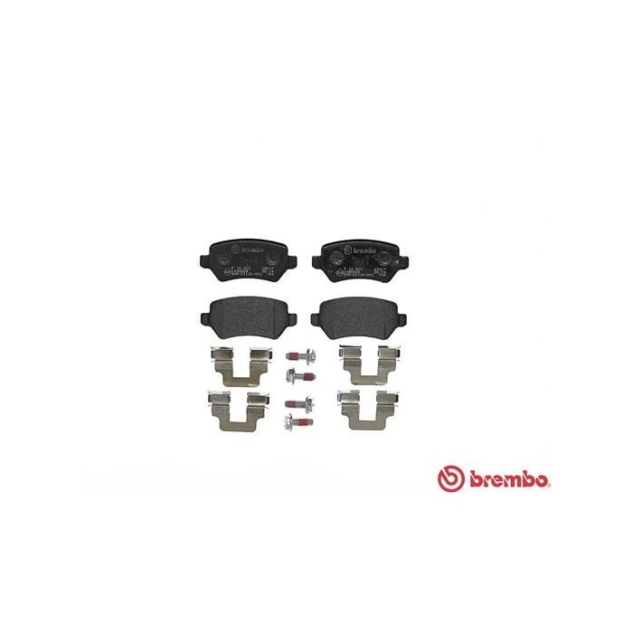 BREMBO Bremsbelagsatz, Scheibenbremse P10013