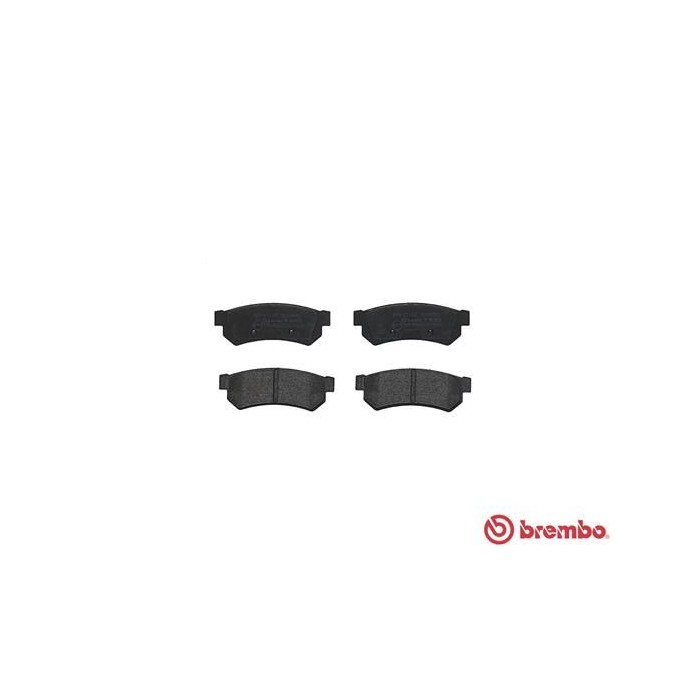 BREMBO Bremsbelagsatz, Scheibenbremse P10053