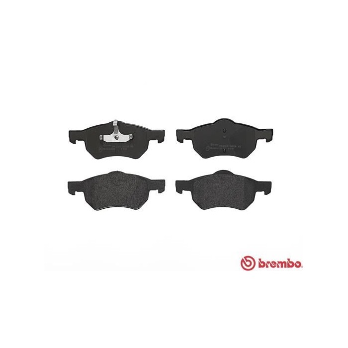 BREMBO Bremsbelagsatz, Scheibenbremse P11013