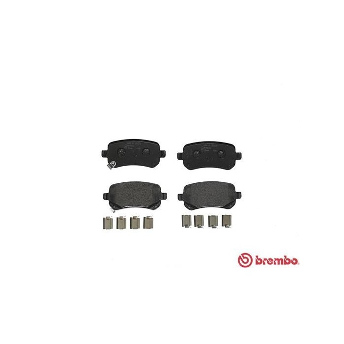 BREMBO Bremsbelagsatz, Scheibenbremse P11021