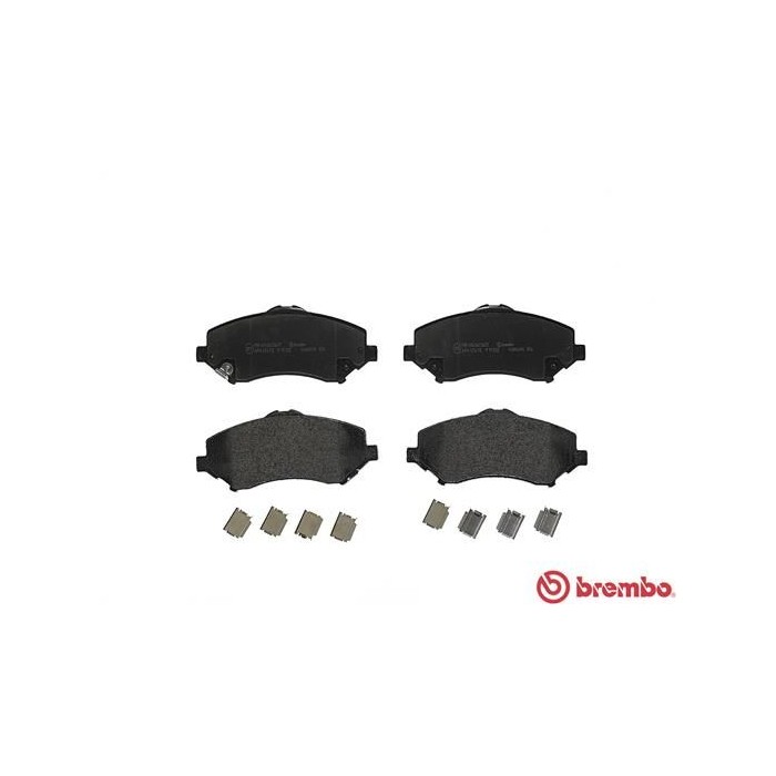 BREMBO Bremsbelagsatz, Scheibenbremse P11022