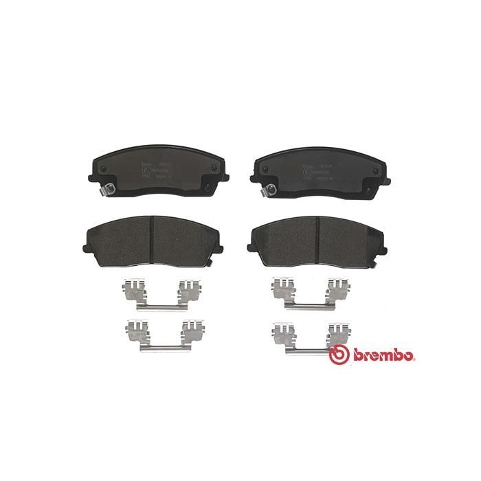 BREMBO Bremsbelagsatz, Scheibenbremse P11041