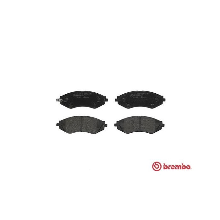 BREMBO Bremsbelagsatz, Scheibenbremse P15002